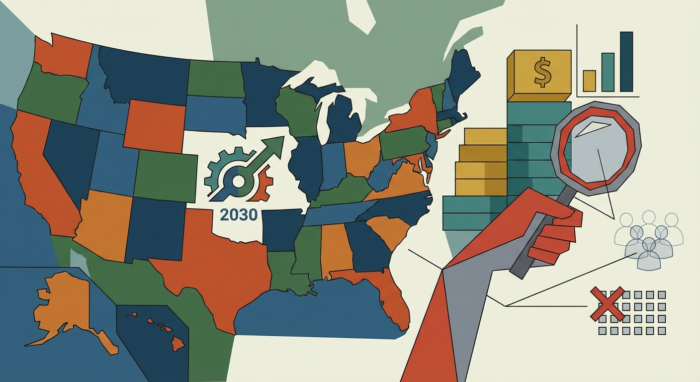 Illustration for The 2030 Census is Being Decided Right Now—And It Will Reshape American Politics for a Decade
